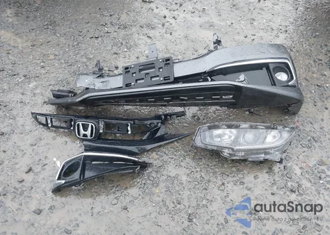 2019 Honda Civic Ex-L из США, поврежденный, VIN JHMFC1F7XKX009907